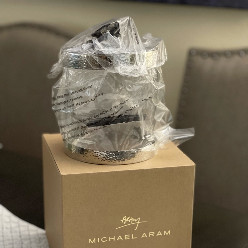 Michael Aram Black Orchid Canister 2 Extra Small